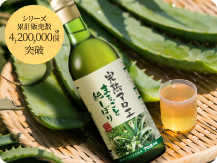 アロエ本舗　完熟アロエまるごと純しぼり500ml 3本セット